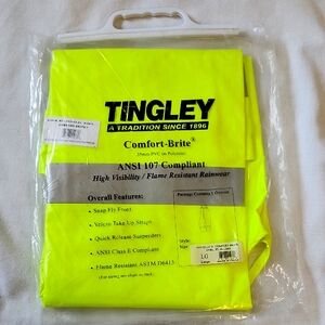 Tingley High Visibility/Flame Resistant Overalls Rainwear